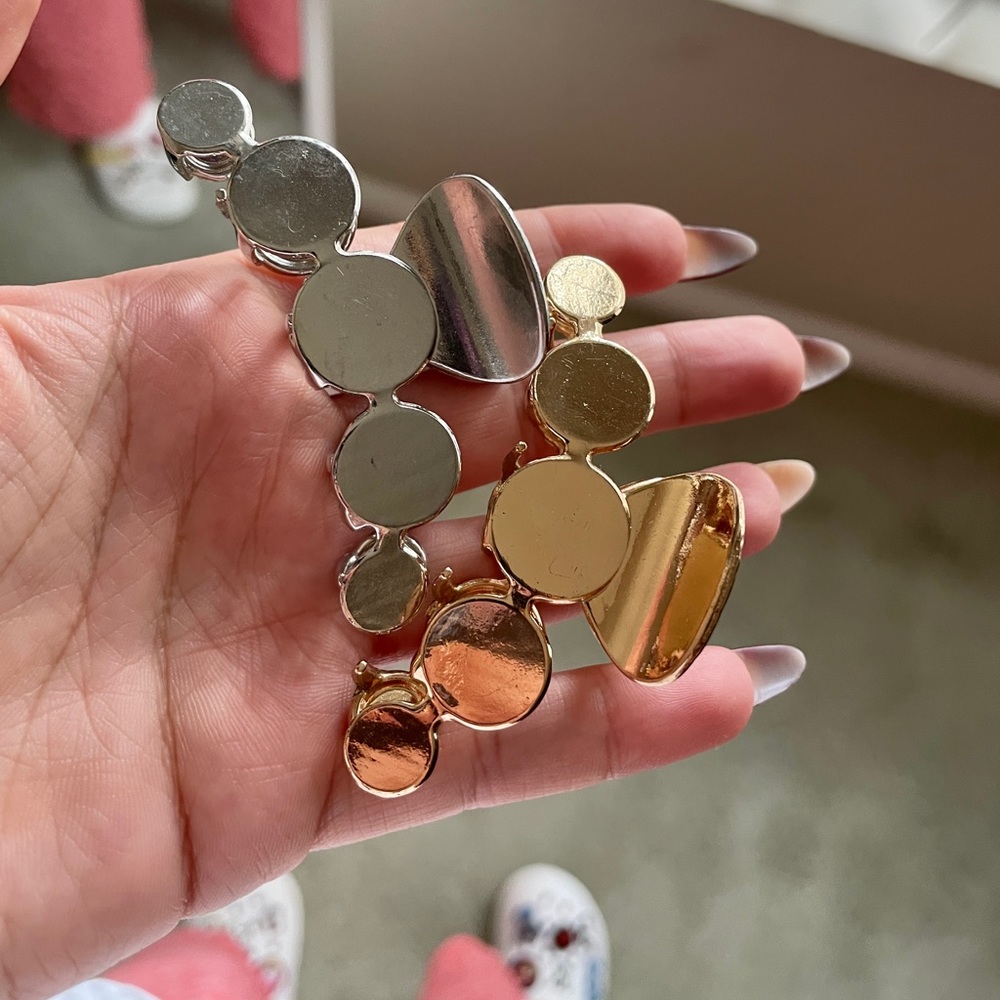 Bundle Tasha Gold & Silver Hair Clip Bundle Set